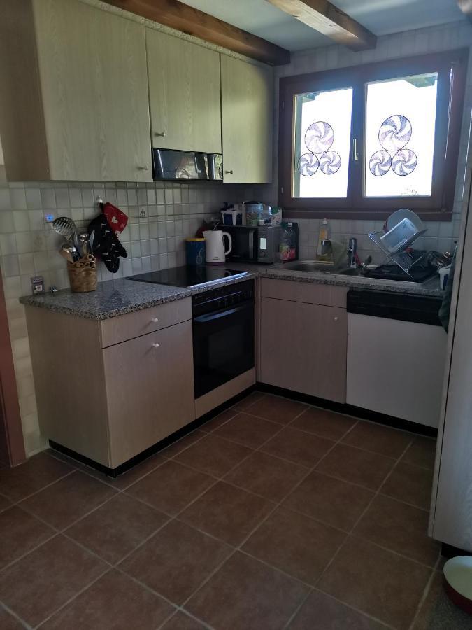 Chalet Alpine Apartment Sion Luaran gambar